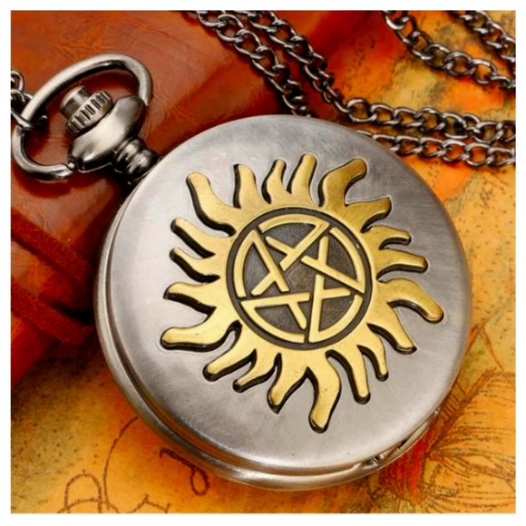 A Simpler Time Other - Supernatural Anti-possession pocket watch